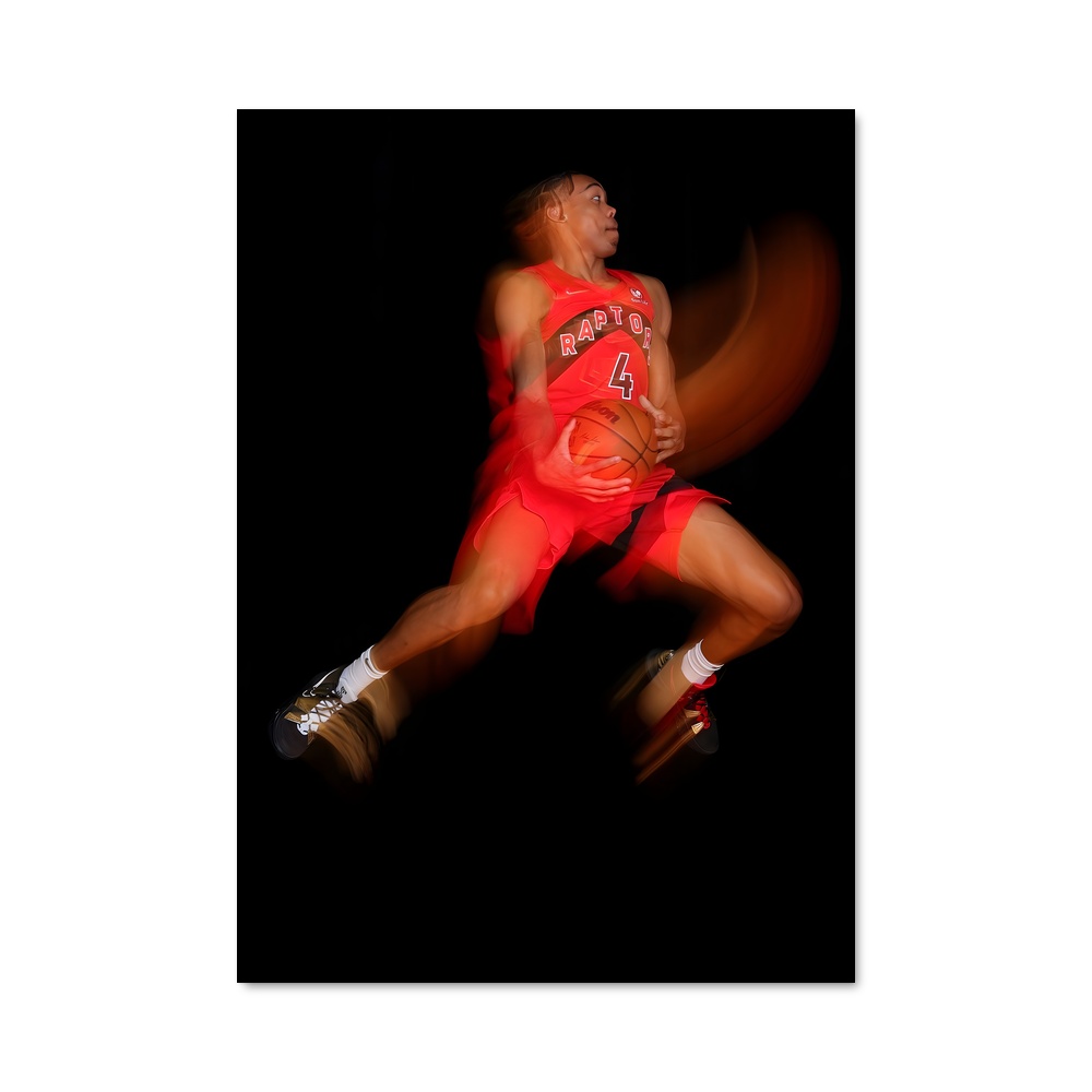 Poster Scottie de barnes – affiche Basketball